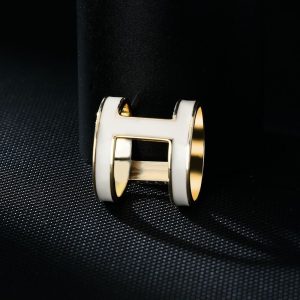 New Simple Elegant Dripping Oil 14K Gold Plated H-Shaped Scarf Buckle Personalized Female Scarf Accessories Fashion Ornament Hot sale